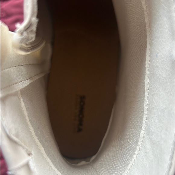 Sonoma Off-White Ankle Booties - Picture 7 of 11